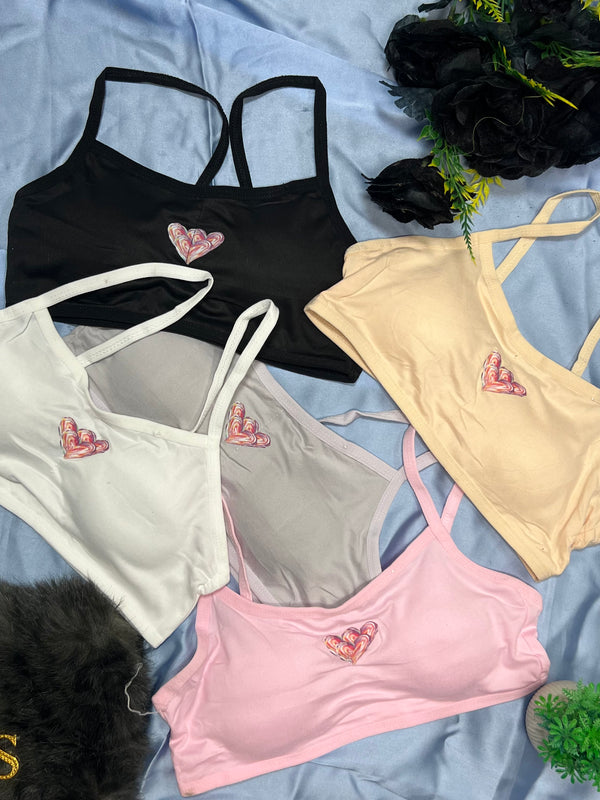 Feather Fit Sweetheart Seamless Padded Bra – Wireless Invisible Comfort Everyday T-Shirt Bra for Women Pakistan