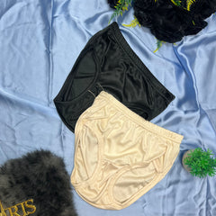 Feather Fit Silky Smooth High-Stretch Panty Pack of 2 Panties – Invisible Nude Comfort Full Coverage Underwear for Women Pakistan