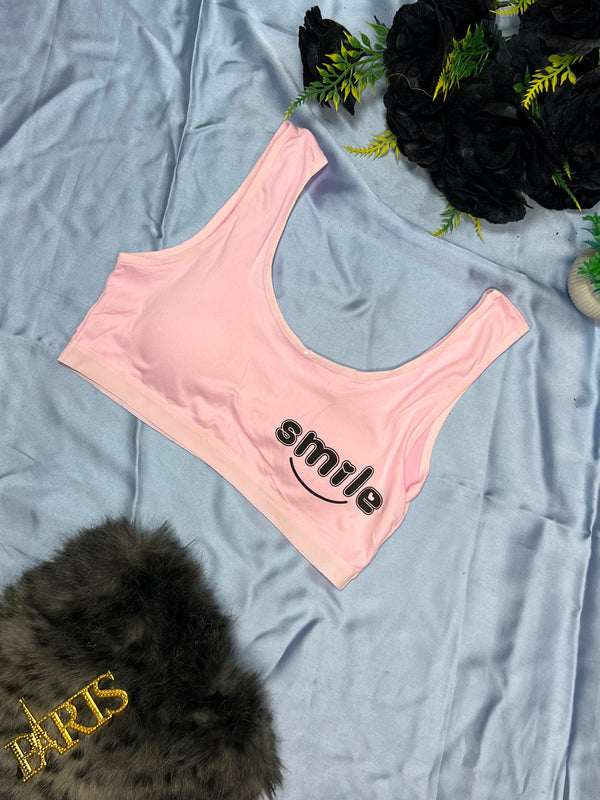 Feather Fit Joyful Seamless Bralette – Wireless Invisible Comfort Everyday Crop Top Bra for Women Pakistan