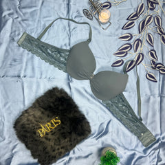 Feather Fit Glimmer Lace Comfort Bra – Wireless Breathable Lace T-Shirt Bra for Women Pakistan